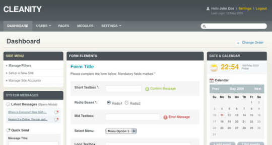 Preview of Cleanity Theme Preview of Cleanity Theme